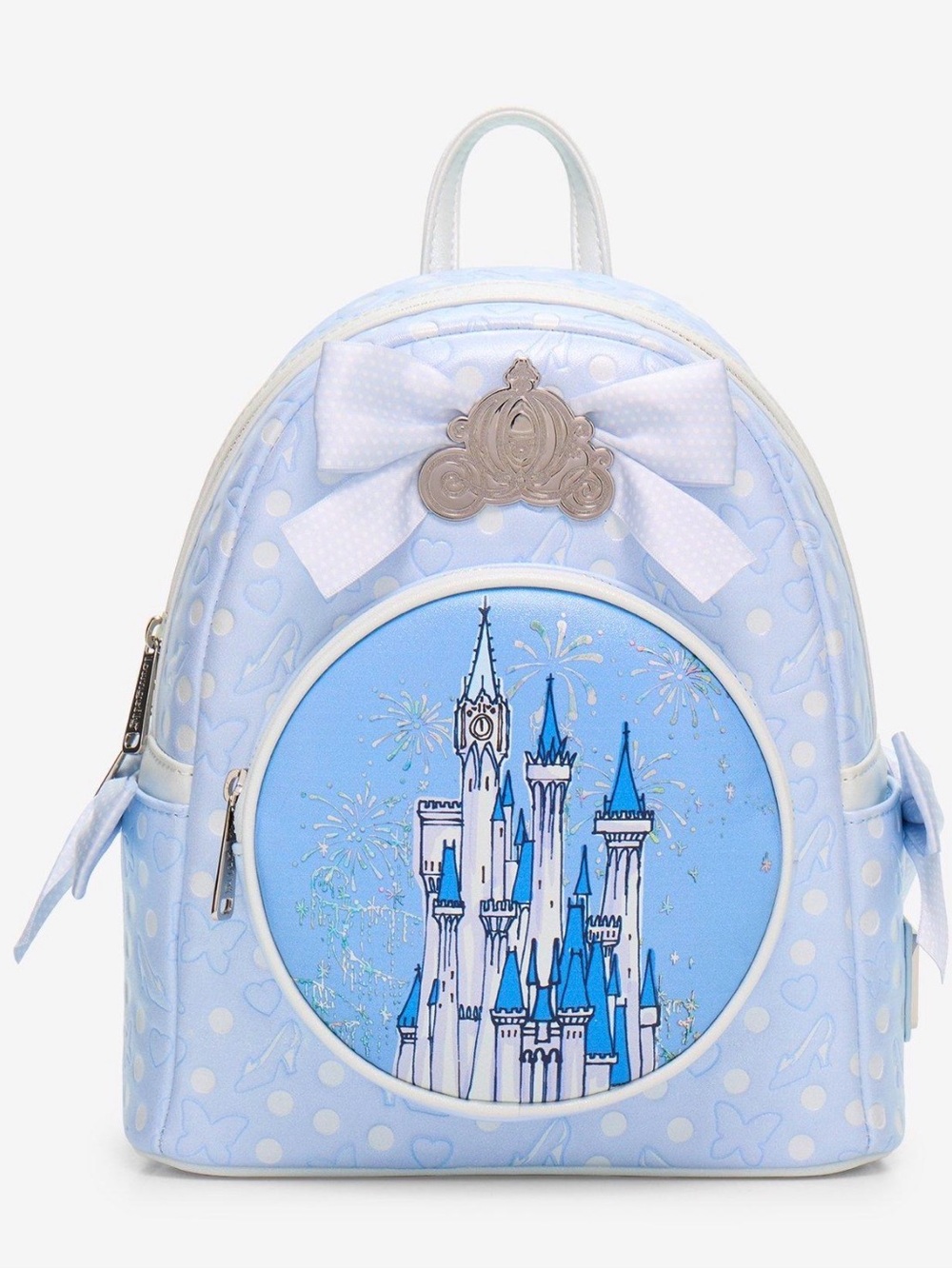New Loungefly Disney Cinderella Castle Mini Backpack